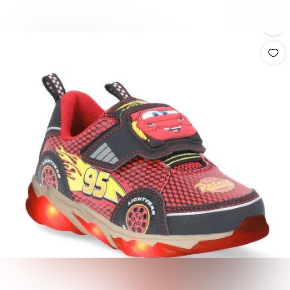 Disney Cars Toddler Boys Lighted Athletic size 11